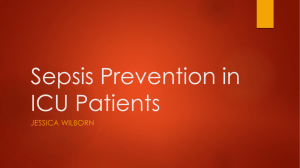 Sepsis Prevention in ICU Patients