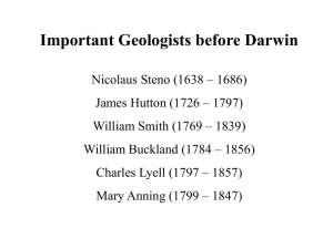PPT - 3 - Geologists before Darwin