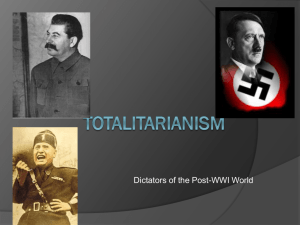 Totalitarianism PPT