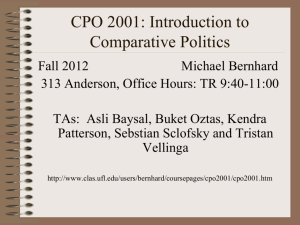 Introduction: What is Comparative Politics?