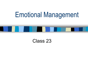 class 22 emotion mgt