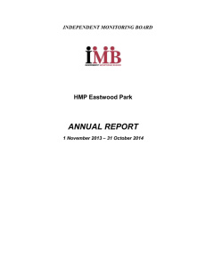 Eastwood Park annual report 2013