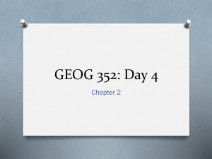 GEOG 352: Day 4