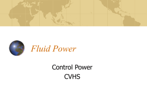 Fluid Power (Chapter 19)