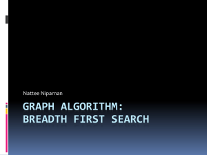 Graph Algorithm: Breadth First Search