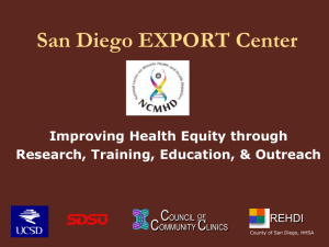 San Diego EXPORT Center – PALA Band of Mission Indians March