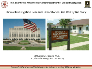 Clinical Investigation Research Laboratories - The Rest of