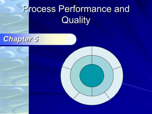 Chapter 5 - Process Performance and Quality