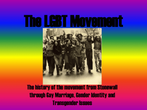 The LGBT Movement