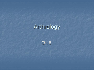 Arthrology