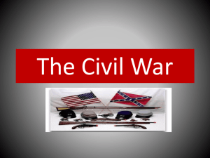The Civil War - Wappingers Central School District
