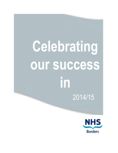 Celebrating Our Success Report 2014/15