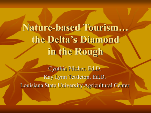 Nature-based Tourism… - Southern Rural Development Center