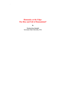 Humanity at the Edge1 - Governors State University