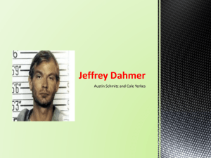 Jeffrey Dahmer