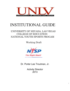 Daily Lesson Plan - UNLV College of Education
