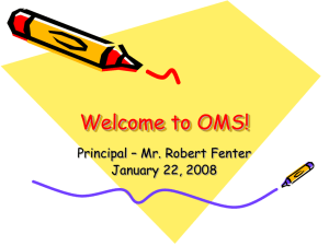 Welcome to OMS!