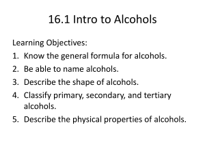 16 Alcohols