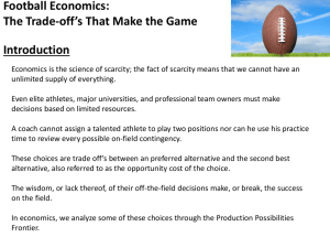 Football Economics - SchoolhouseTeachers.com