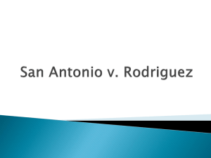 San Antonio v. Rodriguez