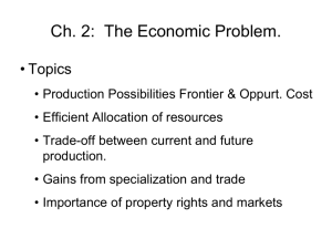 2: The Economic Problem