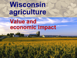 Wisconsin and the Agricultural Economy