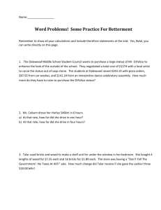 Word Problems! Some Practice For Betterment