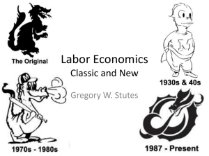 Labor Economics Classic and New