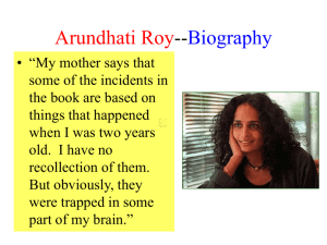 Arundhati Roy-