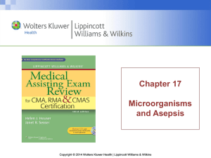 PPT_Chapter_17_Microorganisms and Asepsis