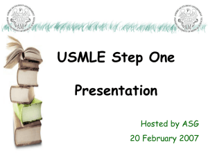 Guide to USMLE Step 1