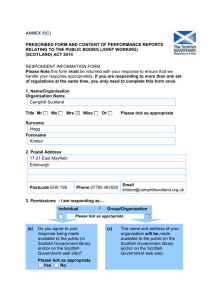 Health and Social Care Joint Working Regulations