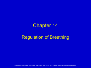 Chemical Control of Breathing