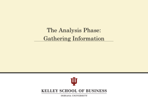 Analysis Phase