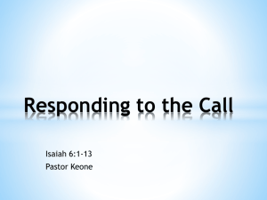 Responding to the Call