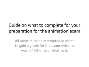Guide on what to complete for your preparation