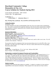 ART 150-04 Scott-Dockery syllabus spring 2012