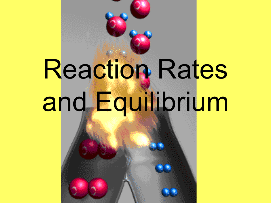 rate of chemical reactions assignment quizlet