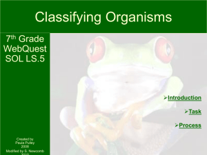 ClassifyOrganisms