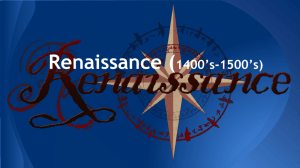 Renaissance (1400*s