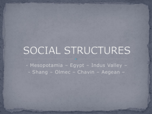SOCIAL STRUCTURES