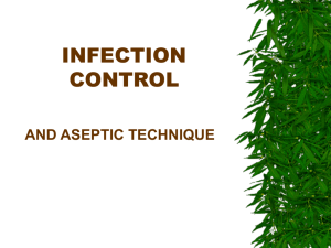 INFECTION CONTROL