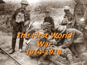 Imperialism and WWI