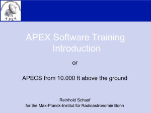 APEX Softwaretraining