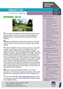 Whats On Spring 2015 - Hobart City Council