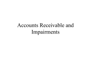 Accounts Receivable and Impairments