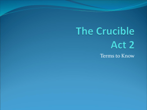 The Crucible Act 2