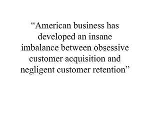 “American business has developed an insane imbalance between