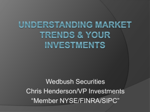 Understanding Market Trends & Your Investments