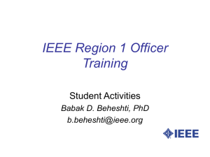 Student Activities - IEEE Entity Web Hosting